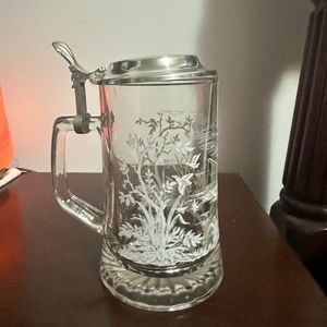 Glass Bocal with lid new